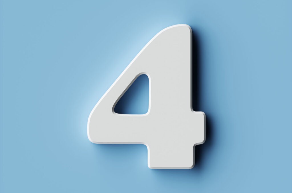 number 4